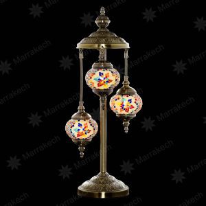 मोज़ेक तुर्की तल लैंप